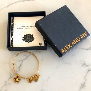 Alex and Ani Lotus Bracelet